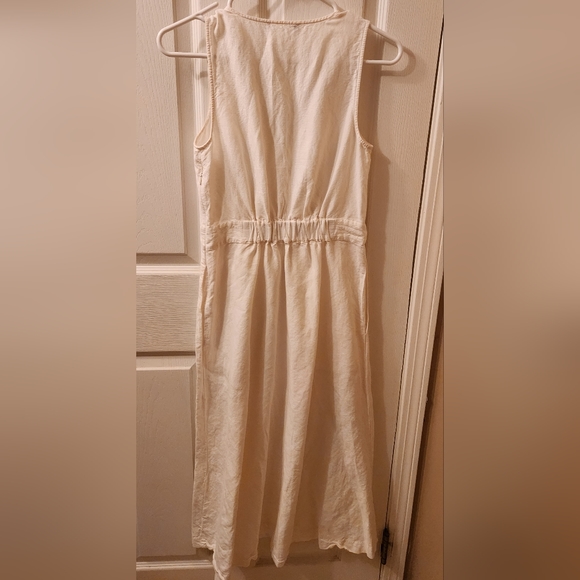 Madewell Button-Waist Wrap Midi Dress Size 00 - Picture 7 of 11